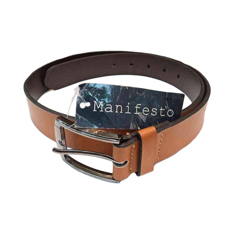 Manifesto Mens Leather Belt