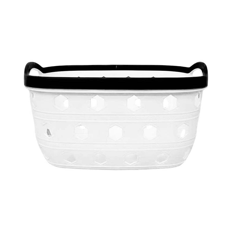 Ideal Living Storage Basket White Small