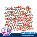 Ideal Living Wooden Fence With Leaves 1.2m