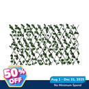 Ideal Living Wooden Fence With Leaves 1.2m