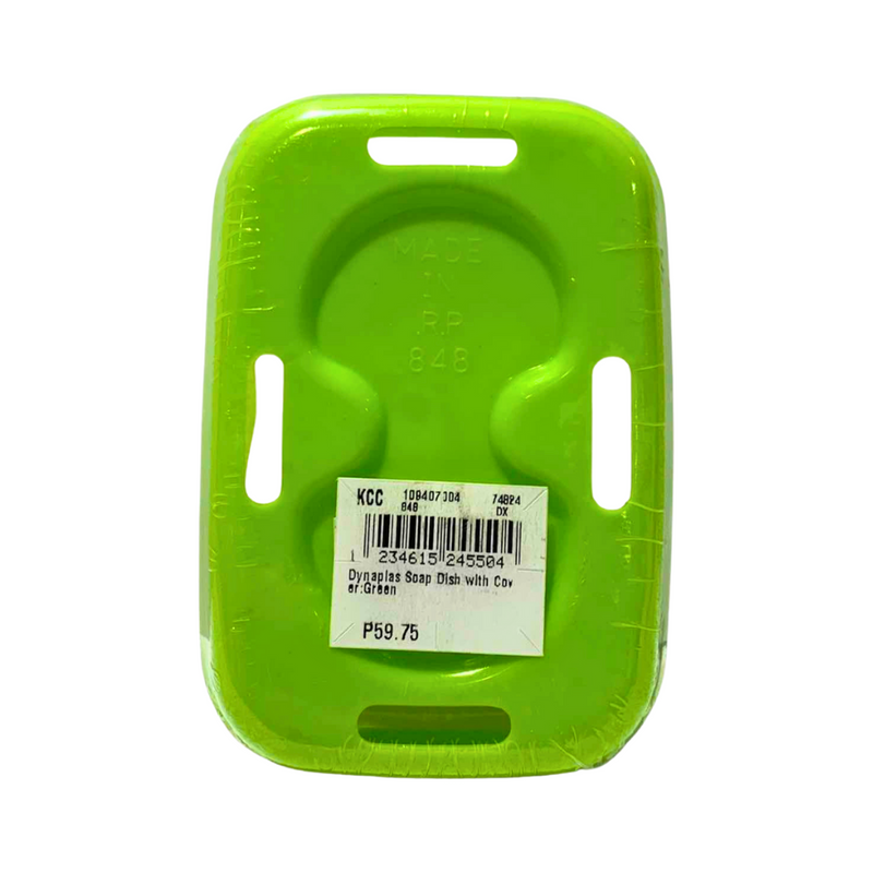 Dynaplas Soap Dish With Cover Green