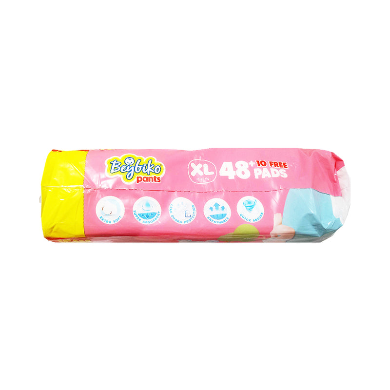 Beybiko Baby Diaper Pants XL 48 + 10's