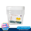 Ideal Living Square Food Keeper 3in1 620ml