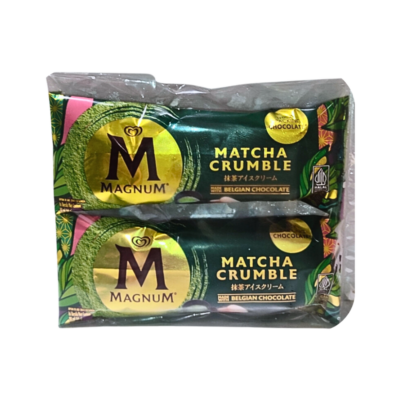 Selecta Magnum Ice Cream Matcha Crumble 80ml x 2's