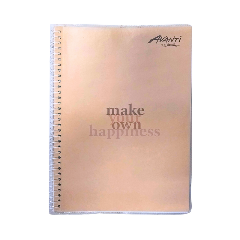 Avanti Spiral Notebook Venn Quotes 685 80lvs