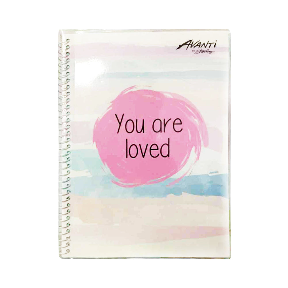 Avanti Spiral Notebook Shades Of Hue 80 Leaves