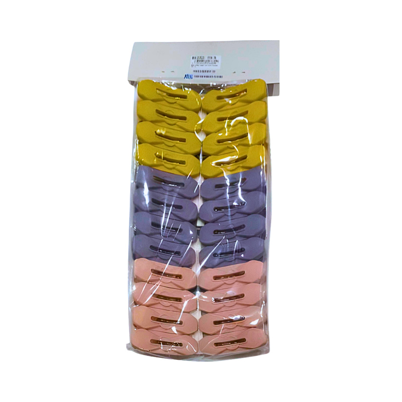 Ideal Living Clothes Clip 24 in 1 Assorted