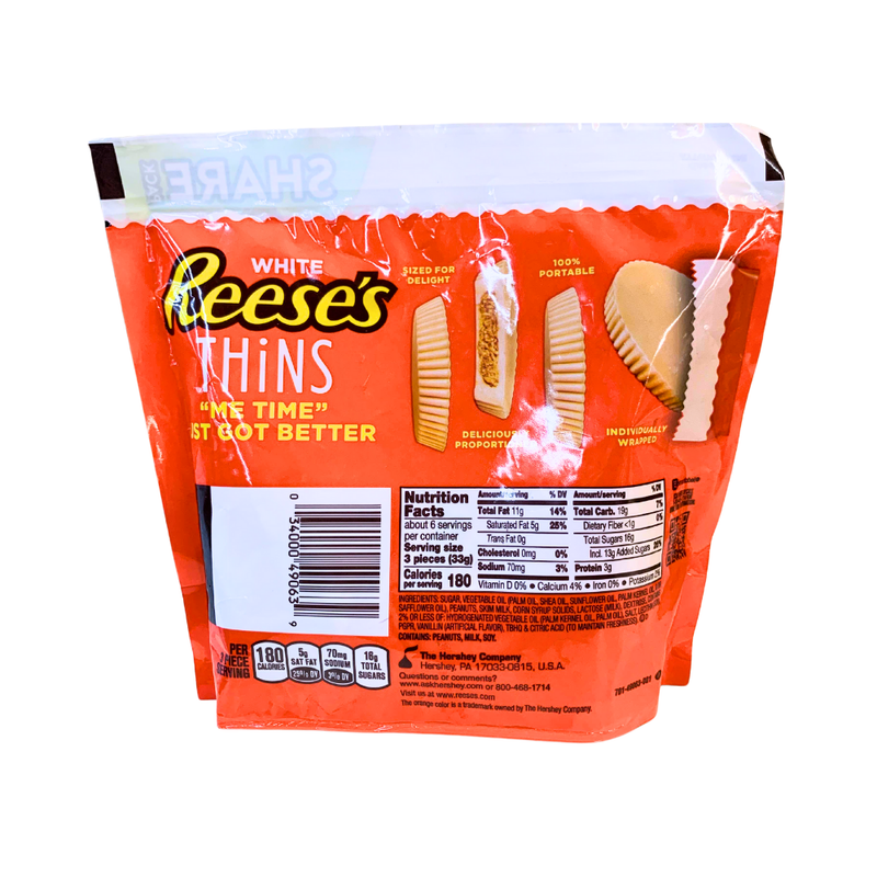 Hershey's Reeses Peanut Butter Cups Thins 208g