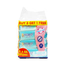 Nursy Baby Wipes In Powder Scent 66's x 3's + 1