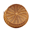 Anchor Round Woven Basket Brown