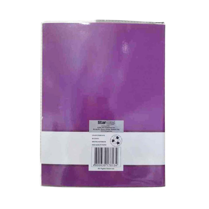 Starnotes Color Coded Notebook Writing