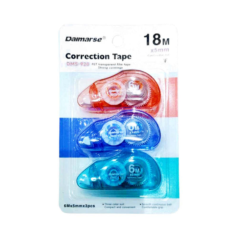 Daimarse 3 In 1 Correction Tape