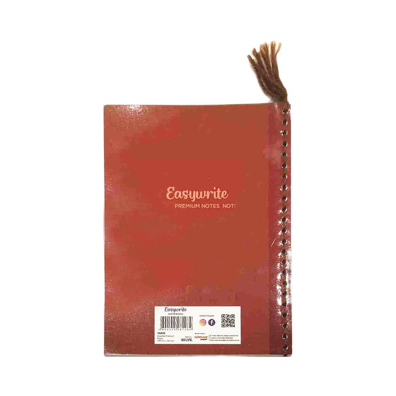 Easywrite Premium Yarn Notebook 80 Lvs