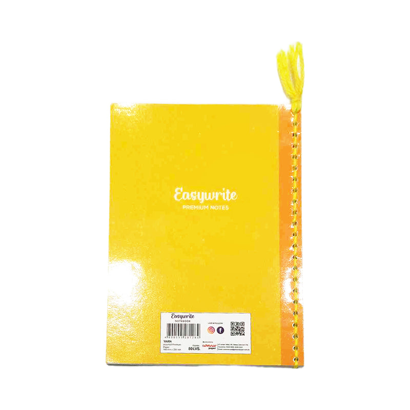Easywrite Premium Yarn Notebook 80 Lvs