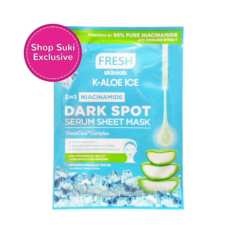 Fresh Skinlab Jeju Aloe Ice Facial Mask 1 Sheet