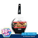 Ideal Living Sauce Pot With Glass Lid 16cm