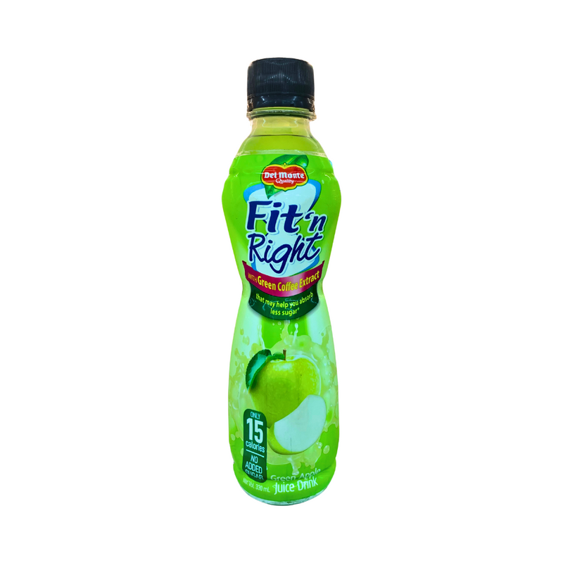 Del Monte Fit 'N Right Juice Classic Green Apple 330ml