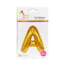 Party Party Letter Foil Balloon Gold 16in