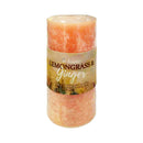 At Home Whistle Pillar Candle 2x4 Coral