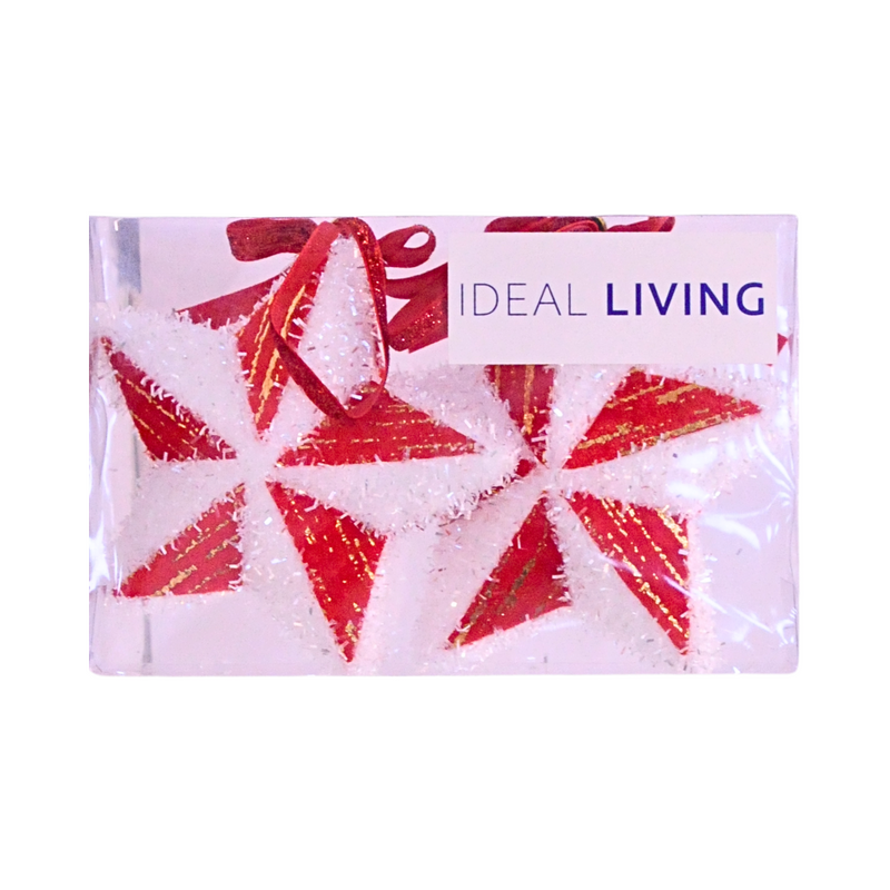 Ideal Living Decorative Christmas Star 2in1 14cm