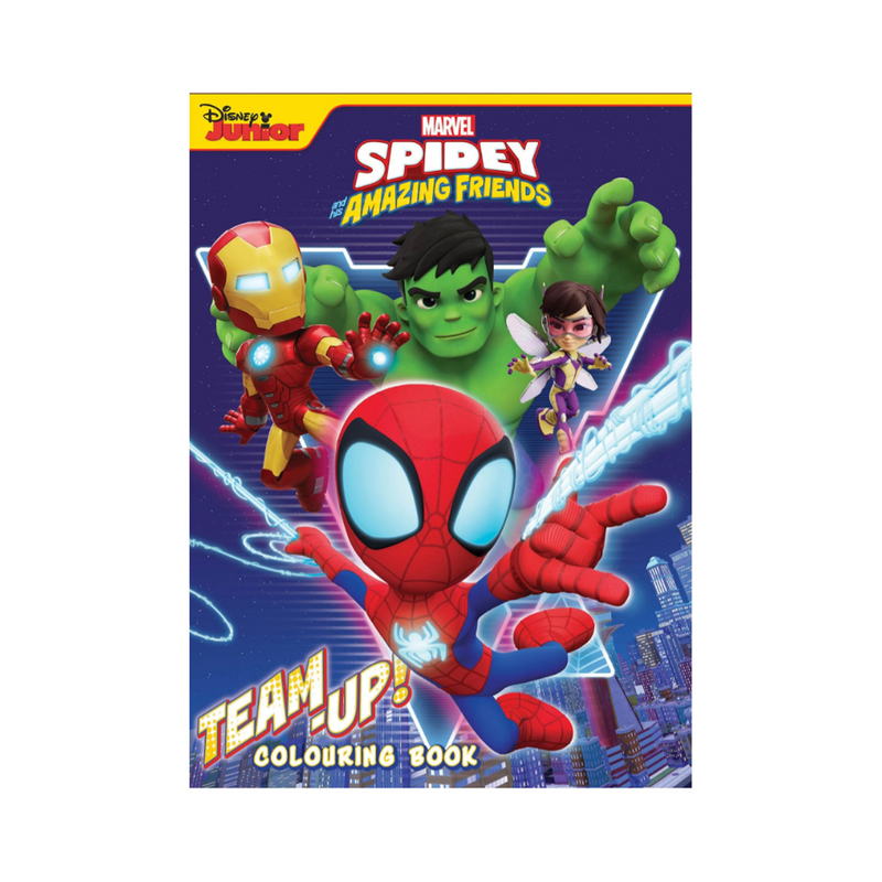 Learning Is Fun Disney Junior Marvel Spidey Coloring Book