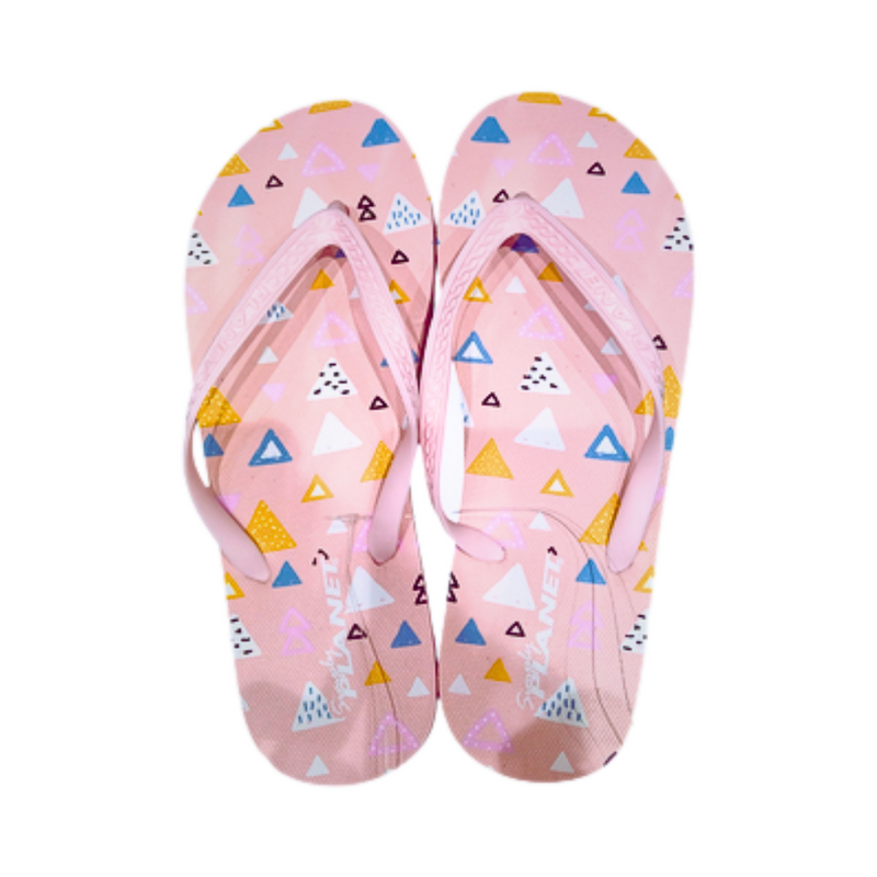 Simply Planet Ladies Flipflops Blush Size 9