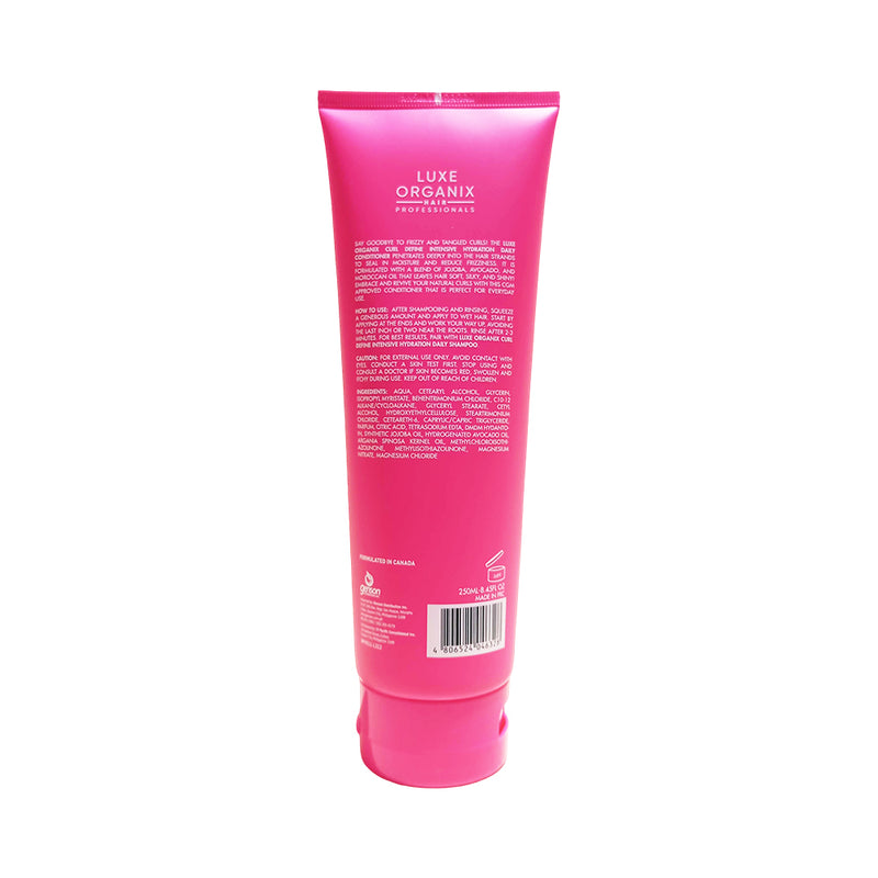Luxe Organix Curl Define Intensive Hydration Daily Conditioner 210ml