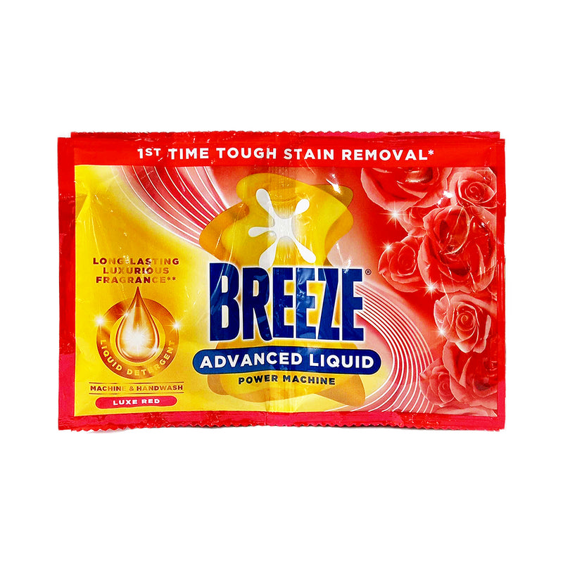 Breeze Liquid Detergent Power Machine Luxe Red 58g