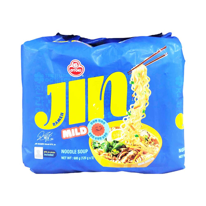 Ottogi Instant Noodles Jin Ramen Mild 120g x 5's