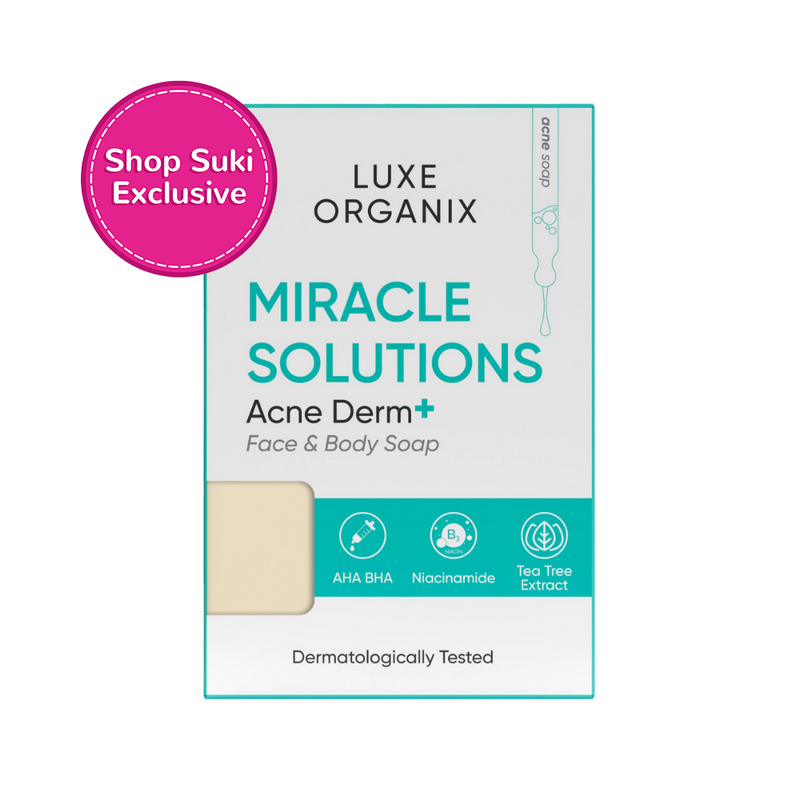 Luxe Organix Miracle Solution Face And Body Soap 135g