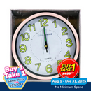 Ideal Living Wall Clock 10in