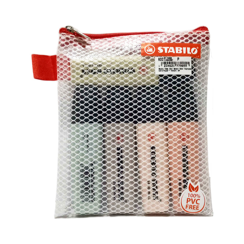 Stabilo Boss Nature Color Highlighter Set In Pouch