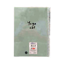 Avanti Yoga Cat Spiral Notebook 685 80 Leaves