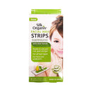 Silk Organix Facial Wax Strips With Aloe Vera And Almond Extract