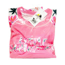 The Big Island Girls Short Sleeve Rashguard And Shorts Set