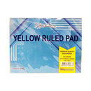 Signature Yellow Ruled Pad 1/2 Crosswise 80 Leaves