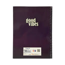 Easywrite Good Vibes Spiral Notebook 80 Leaves