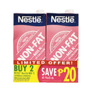 Nestle Non Fat Milk 1L x 2's
