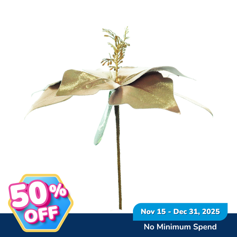 Ideal Living Christmas Poinsettia