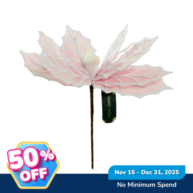 Ideal Living Christmas Poinsettia