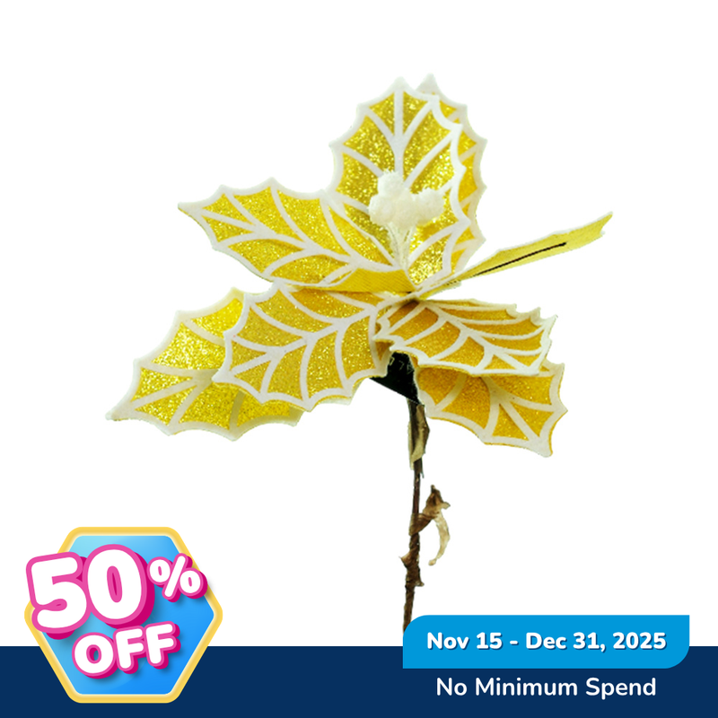 Ideal Living Christmas Poinsettia