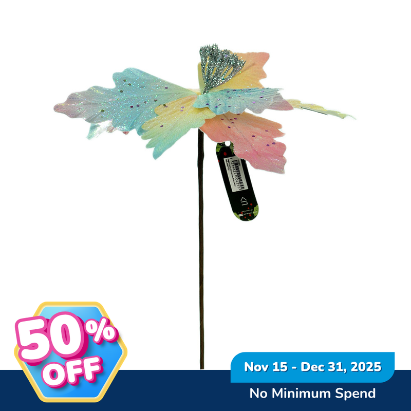 Ideal Living Christmas Poinsettia