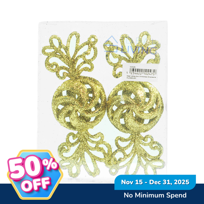 Ideal Living 2in1 Christmas Ornaments