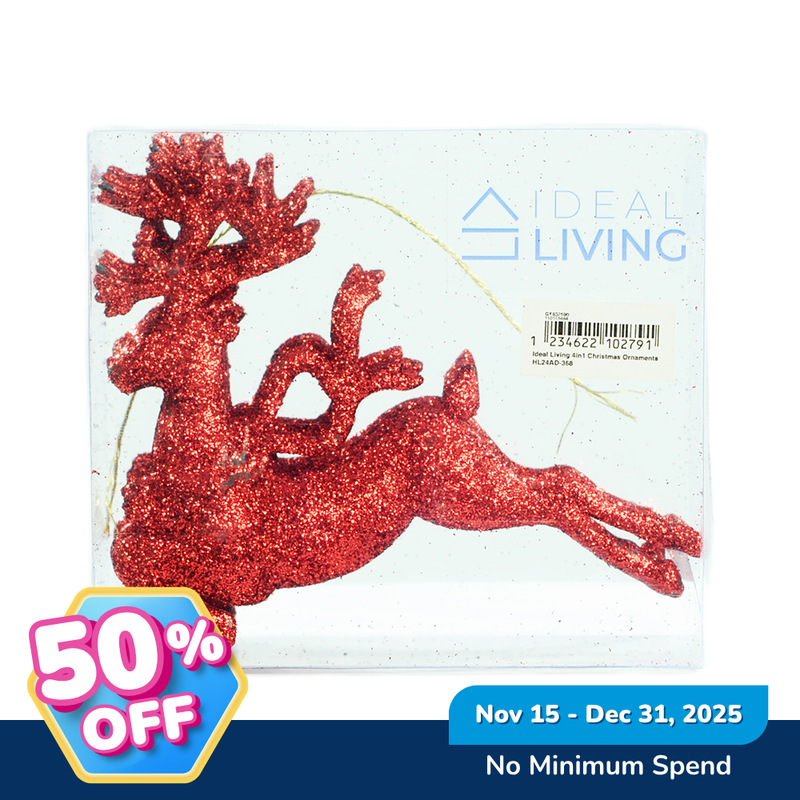 Ideal Living Christmas Ornaments 4in1