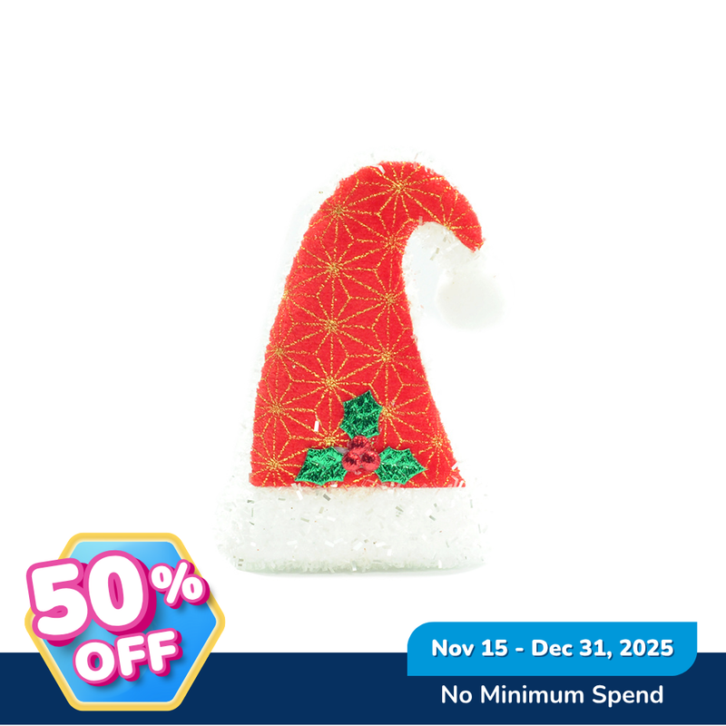 Ideal Living Christmas Santa Hat Ornament