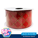 Ideal Living Christmas Ribbon 1.5in