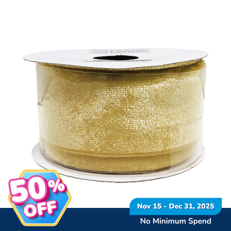 Ideal Living Christmas Ribbon 1.5in