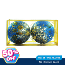 Ideal Living Christmas Balls 10cm 2in1