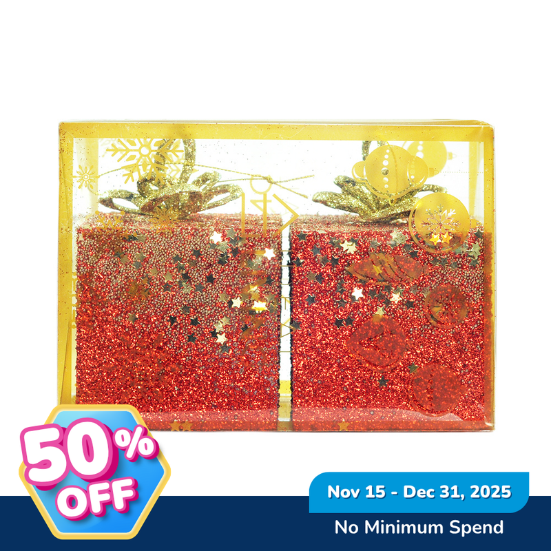 Ideal Living Christmas Gift Box 8cm 2in1