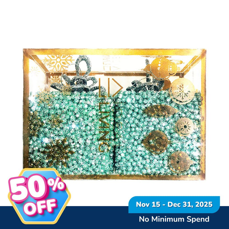 Ideal Living 2in1 Christmas Gift Box